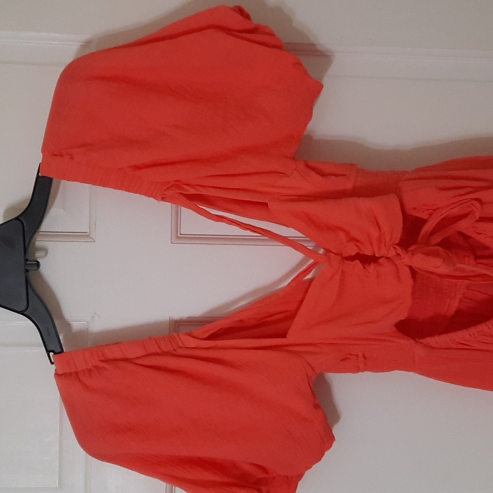NWT FREE PEOPLE WATERMELON DRESS SZ S - Picture 10 of 12